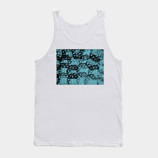 HEXAGONS and BLUE DOTS ... CHAOS or ORDER Tank Top